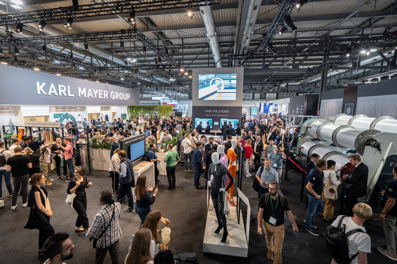 Karl Mayer Group’s ITMA 2023 stall garners excellent visitor response