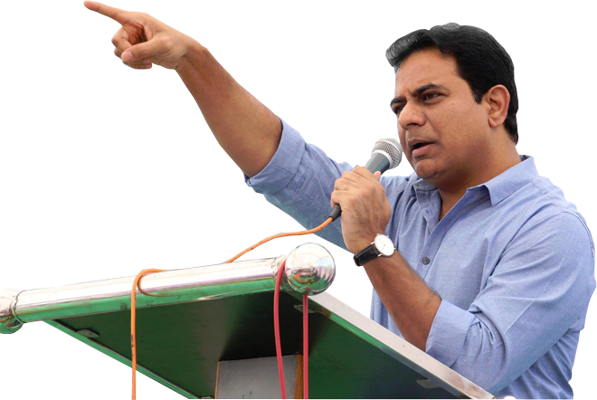 KTR appeals Telangana govt to support textile industry