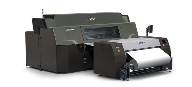 Aleph showcases innovative printer at ITMA 2023
