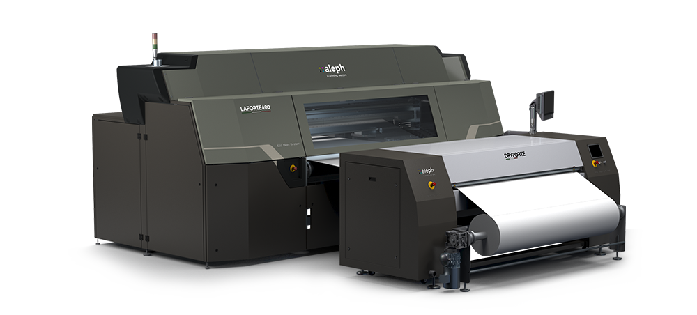 Aleph showcases innovative printer at ITMA 2023