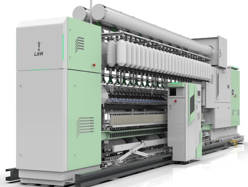 LMW introduces Compact Ring Frame LRJ 90/SX - Indian Textile Journal