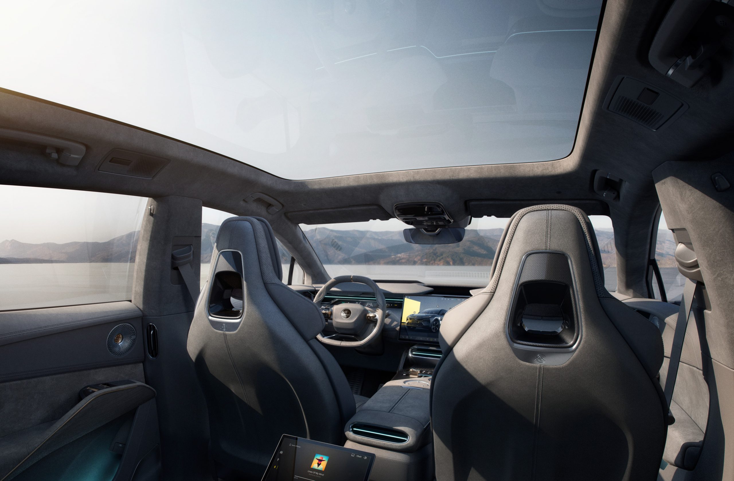 TRUECYCLED yarn powering sustainability in Lotus vehicles TRUECYCLED yarn powering sustainability in Lotus vehicles