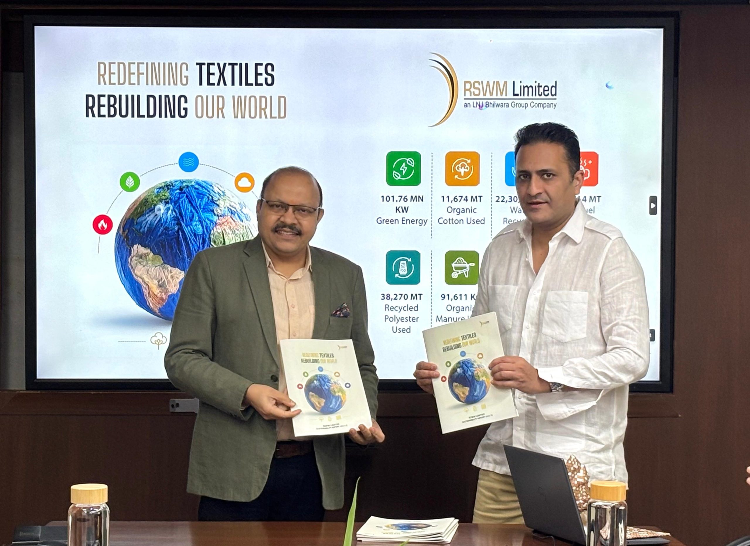 RSWM unveils Sustainability Report FY2024-25 highlighting green milestones