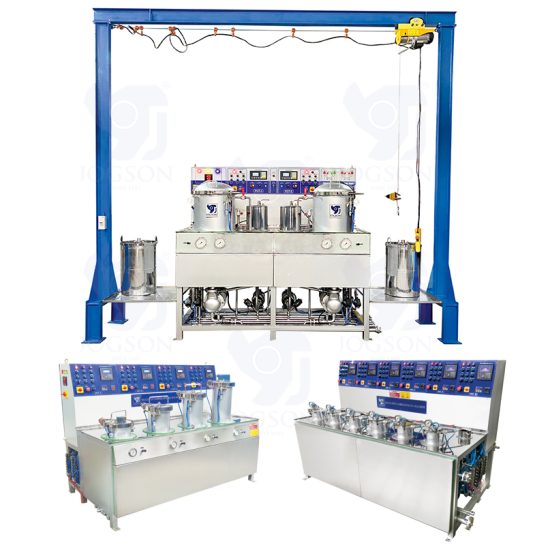 Jogson develops Multi Pot Dyeing Machine to standardise recipes of dyeing