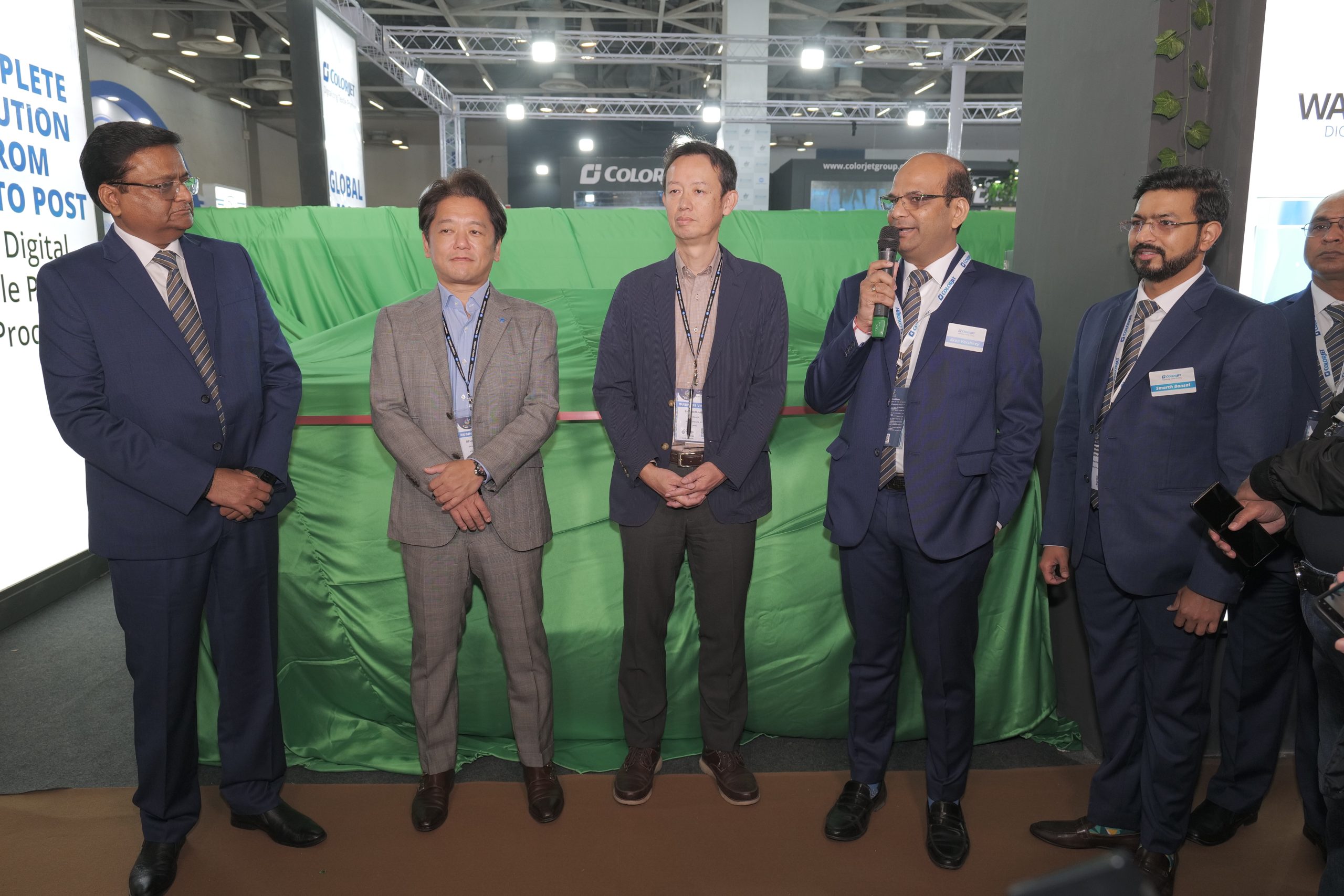 ColorJet launched Earth Series on first day of India ITME 2022 ColorJet launched Earth Series on first day of India ITME 2022