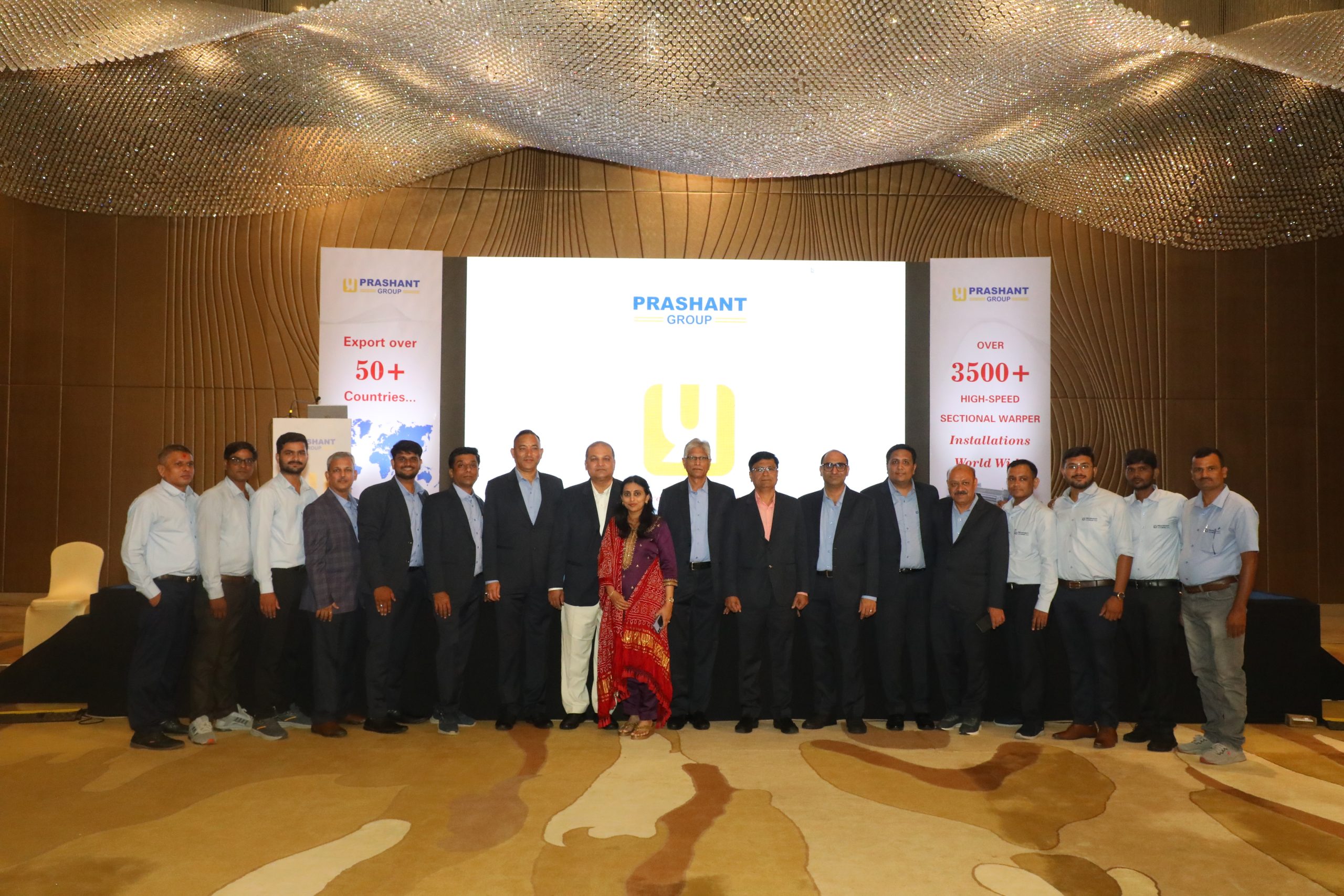 Prashant Group celebrates the sale of 1000 machines in Surat