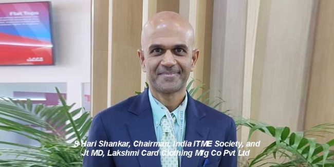S Hari Shankar: ITME 2022 has been very productive for all