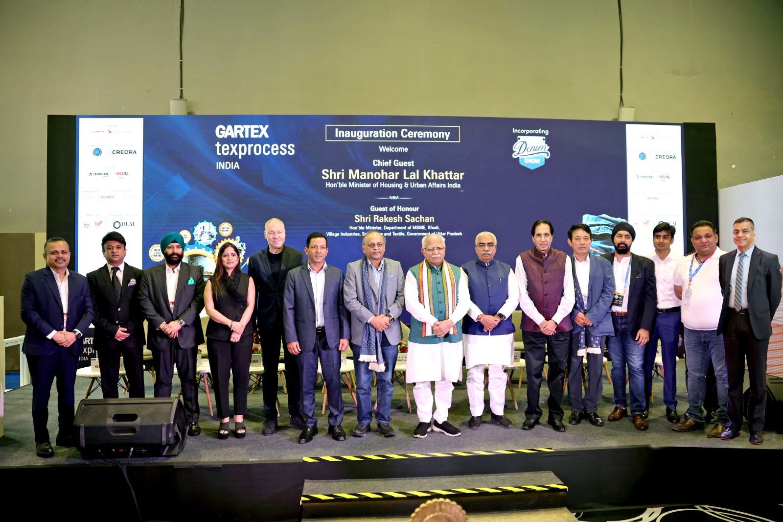 Gartex Texprocess India 2025 opens on a high note with record participation