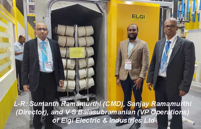 <strong>Elgi Electric unveils new company logo</strong>