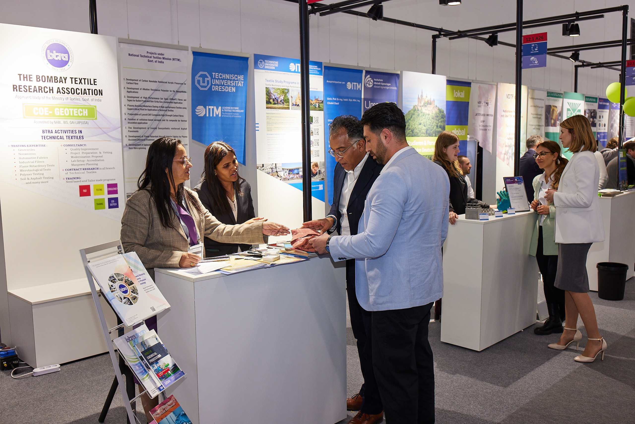 AI, start-ups and research at Techtextil and Texprocess