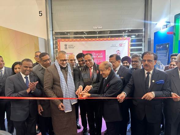 Textiles Minister opens India pavilion at Heimtextil 2025 in Frankfurt