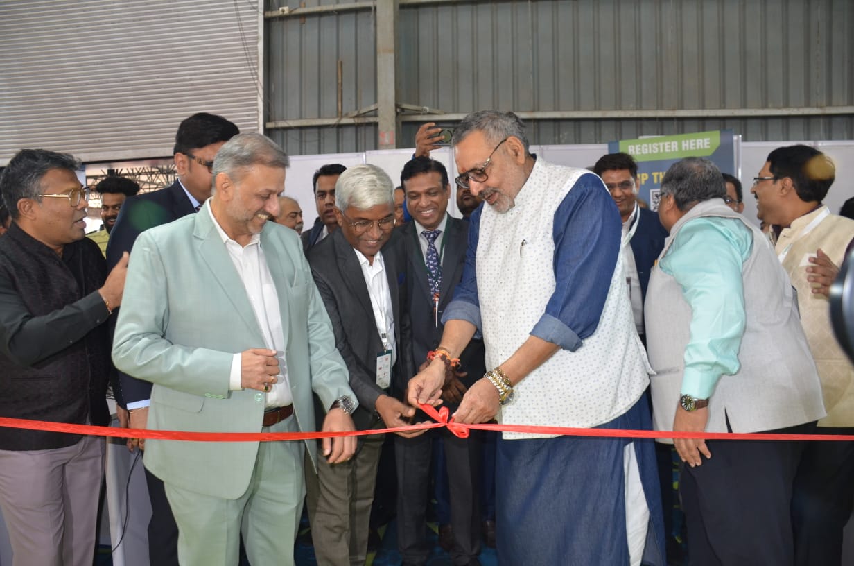 Textiles Minsiter Giriraj Singh Inaugurates 10th Non-Woven Tech Asia 2024 in Mumbai