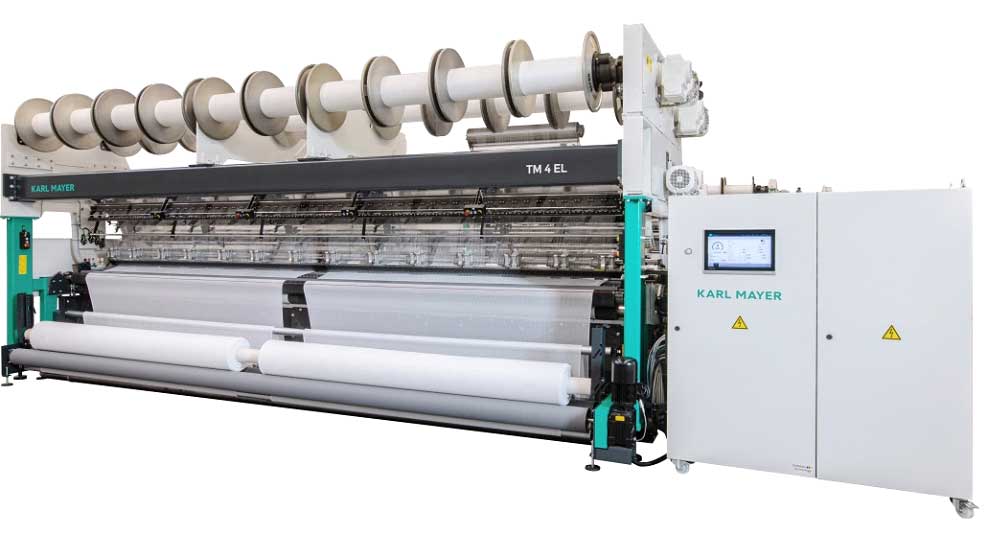 Karl Mayer launches TM 4 EL in the four-bar tricot machine sector