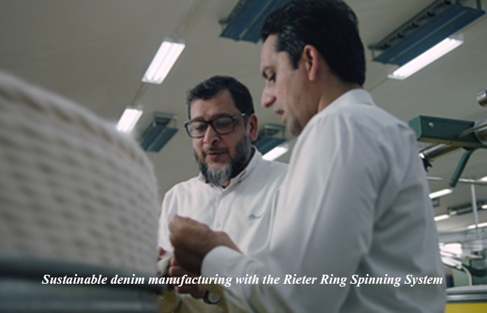 Excellence in Denim Manufacturing with a Rieter Ring Spinning System Excellence in Denim Manufacturing with a Rieter Ring Spinning System