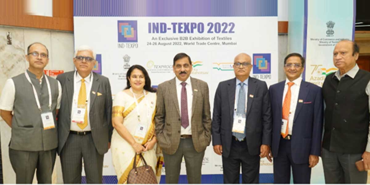 Indian cotton textiles industry receives major orders at Ind-Texpo