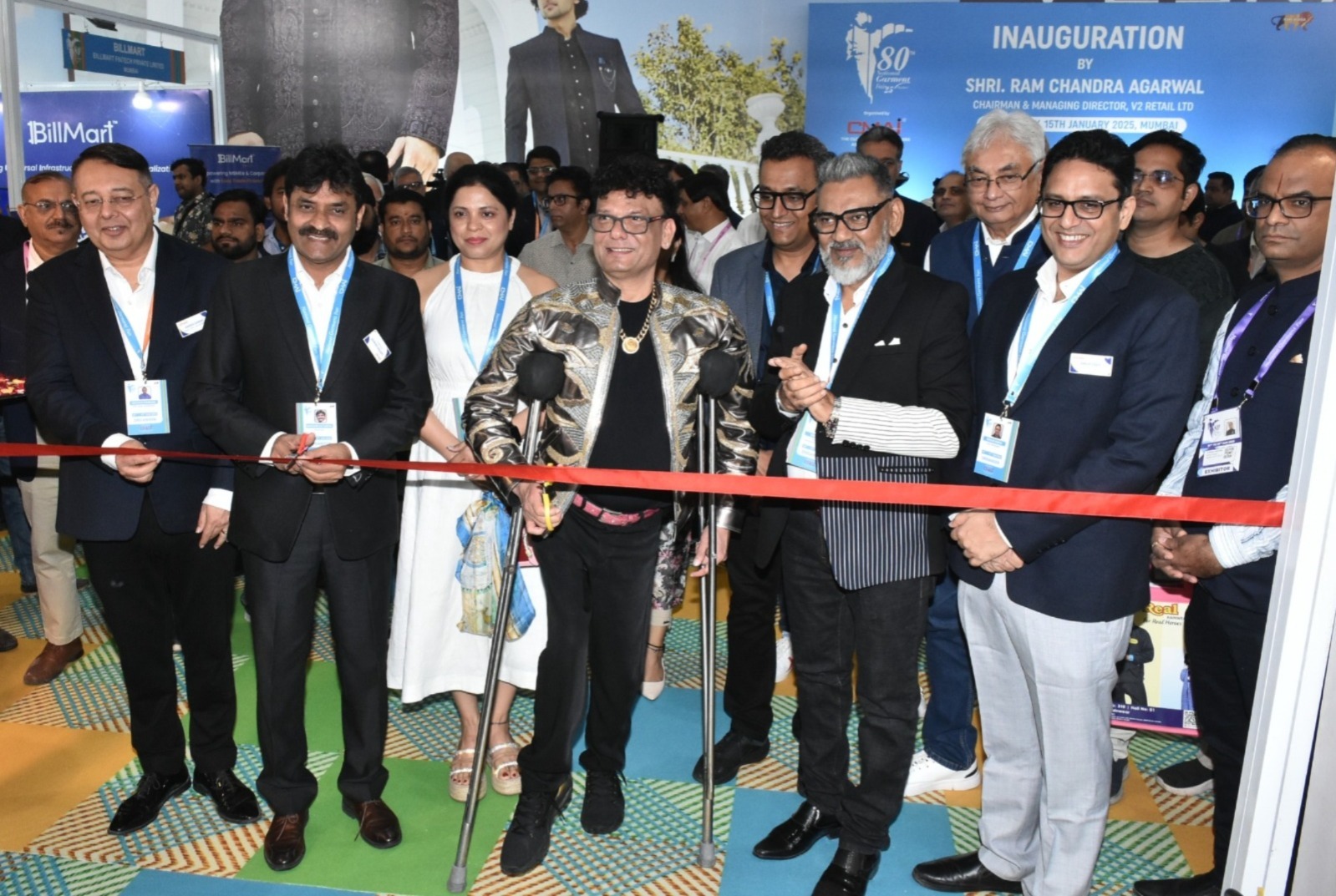 Ram Chandra Agarwal of V2 Retail Inaugurates CMAI’s 80th National Garment Fair