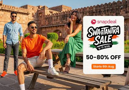 Snapdeal launches ‘Swagtantra Sale’ to celebrate freedom, fashion and festive spirit