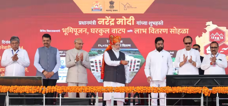 Foundation stone laid for eight AMRUT projects in Solapur