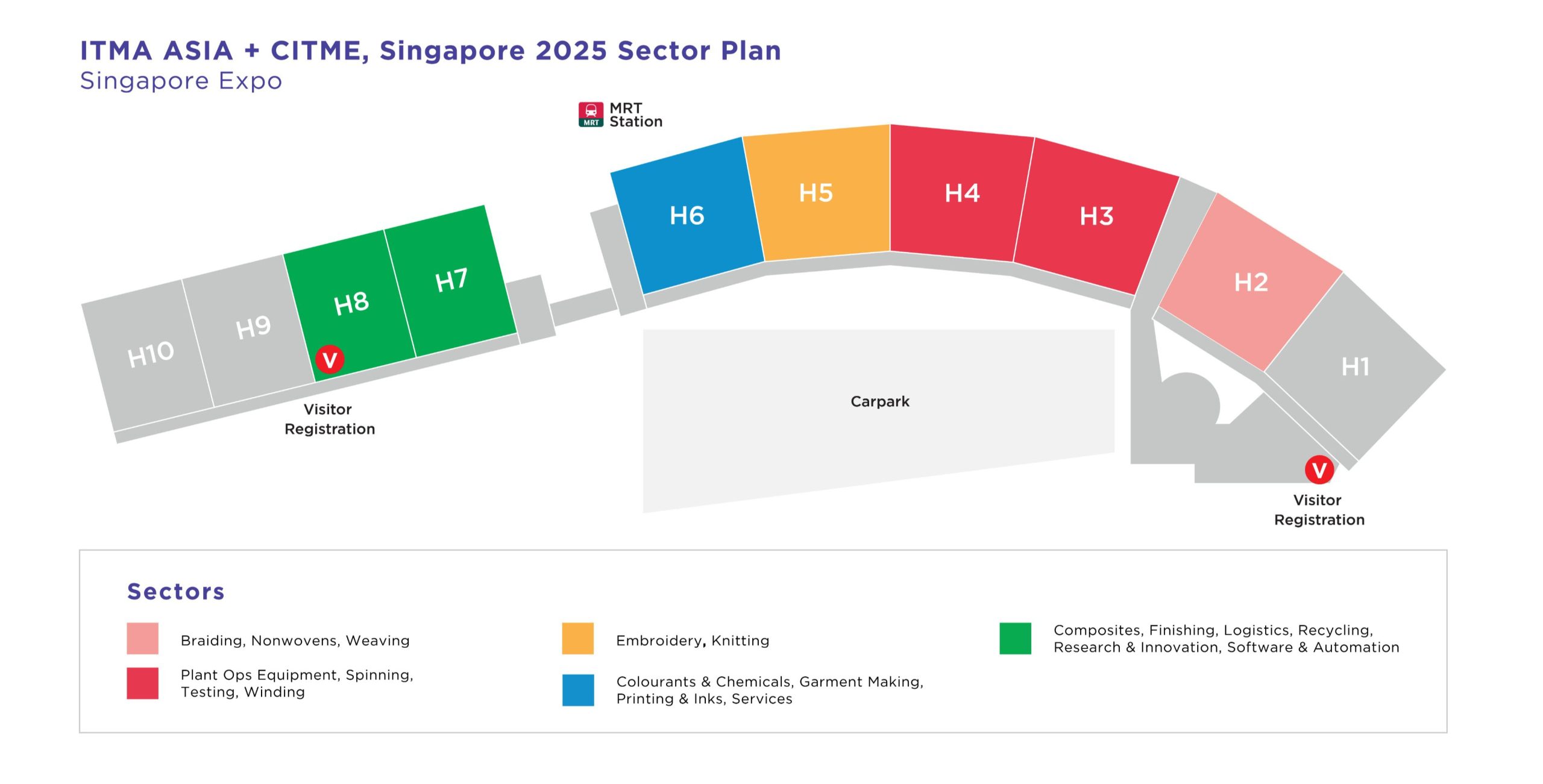 ITMA ASIA + CITME in Singapore 2025 expands exhibition space to accommodate strong response