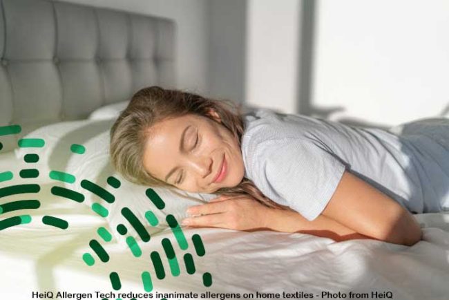 HeiQ launches HeiQ Allergen Tech