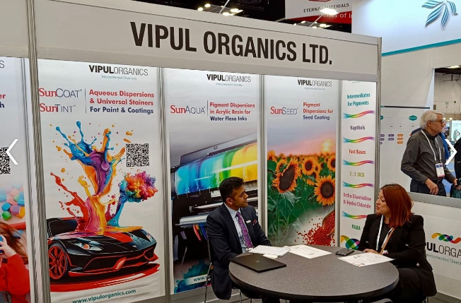 Vipul Organics participates in American Coatings Show